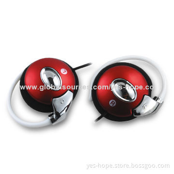 Hot Selling Back Hang Style Headsets for iPhone with 20 to 20kHz Frequency Range